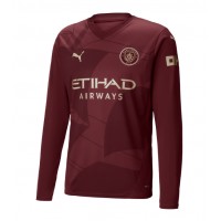 Camisa de time de futebol Manchester City Replicas 3º Equipamento 2024-25 Manga Comprida